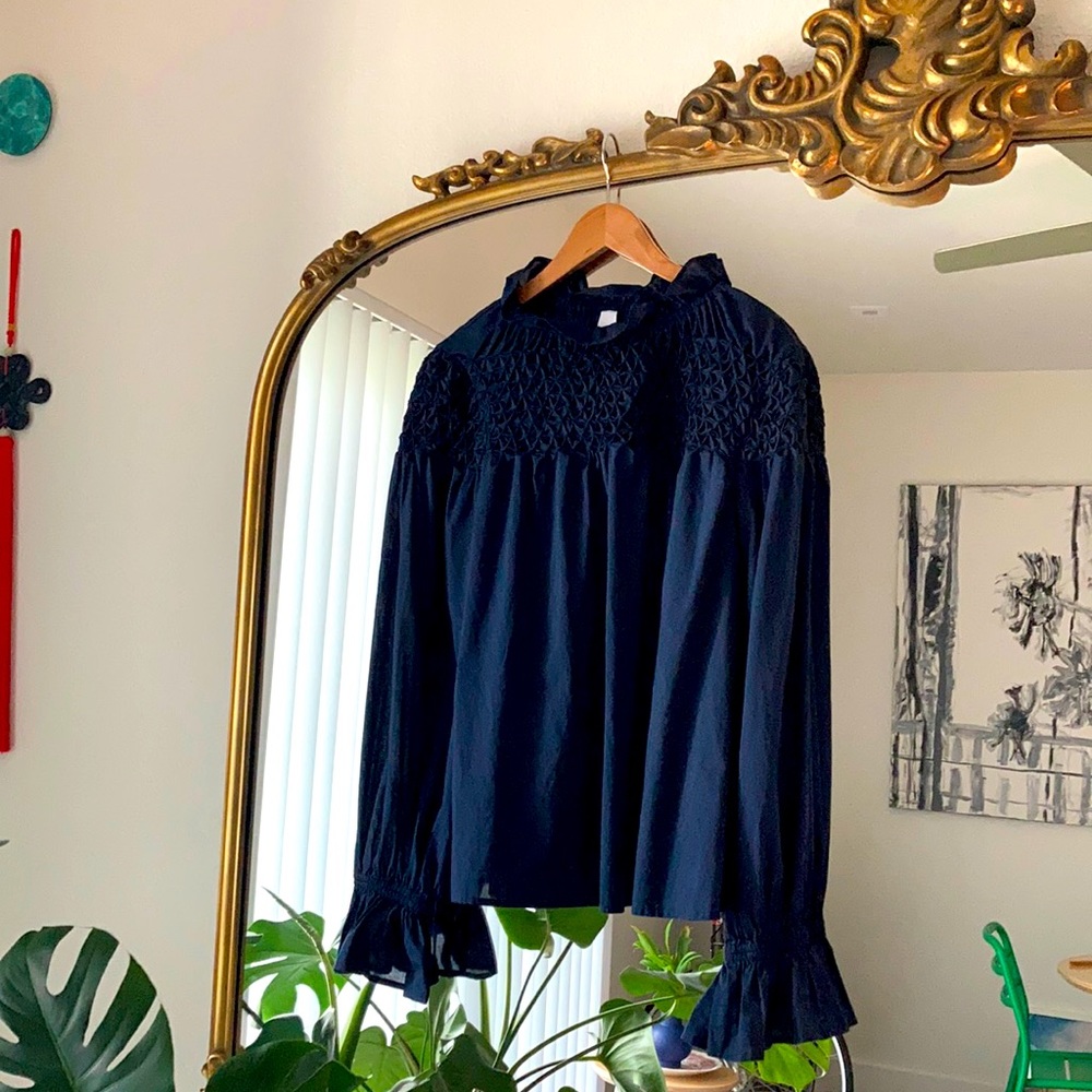Merlette Navy Majorelle top S NWOT also listed in green —Make me an offer y’all!